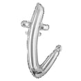 thumbnail image 1 of Silver Celebration Letter Balloon Set - 18" Happy Birthday & Wedding Party Decorations for Kids & Adults - Personalized Name Balloon Kit, 1 of 4