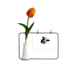 thumbnail image 1 of Tarjeta de jarrón artificial de tulipanes, 1 of 3
