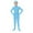 Sky Blue, variant on Coerni Orange Jumpsuit for Kids Festival Stretch Plain Unitard&nbsp;Spandex Bodysuit Boys Girls Halloween Open Face Full Body Suit