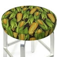 thumbnail image 3 of Pofeuu Corn 2 Print Round Bar Stool Covers - Super Soft and Washable Elastic Stool Cushion Slipcover Easy Clean Velvet-13 inch, 3 of 7