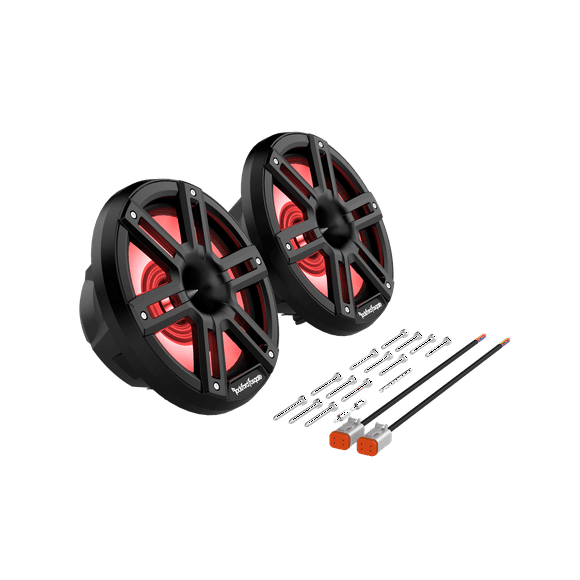 Bocinas Marinas Rockford Fosgate M2-8HB 1200 Watts 8 Pulgadas 4 Ohms 2 Vías Color Negro Rockford Fosgate M2-8HB
