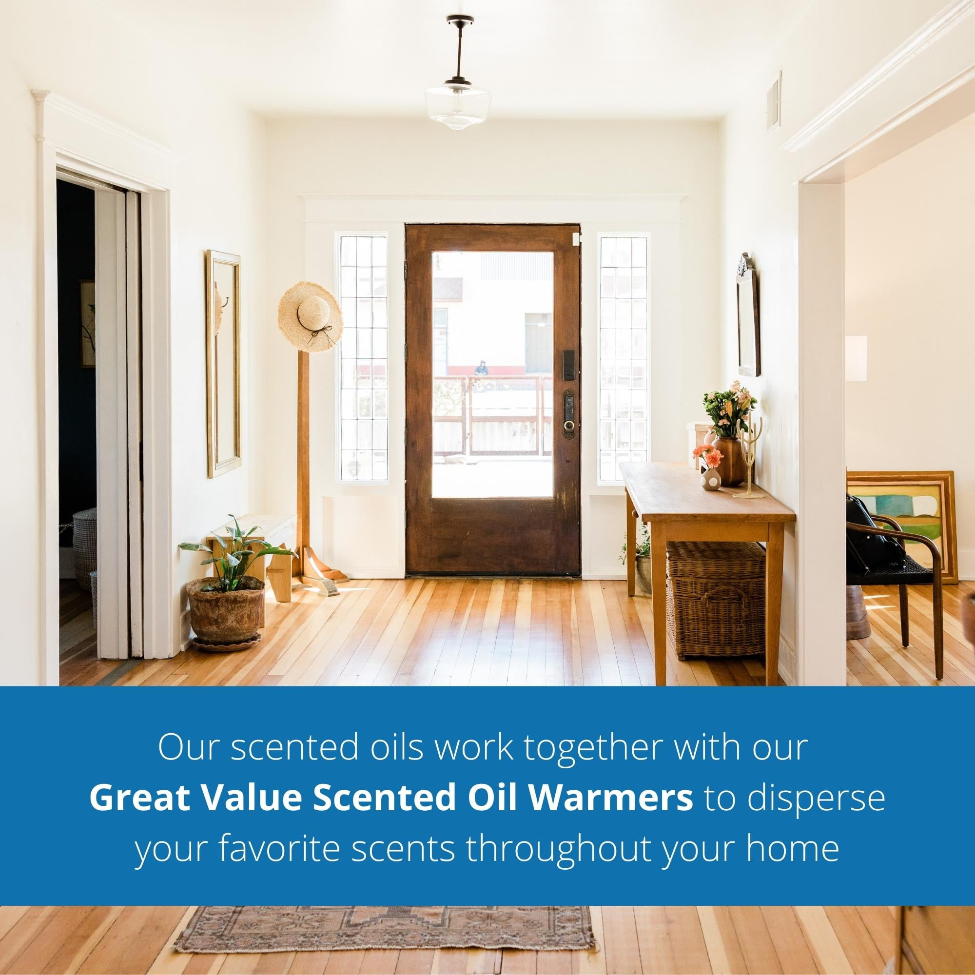 Great Value Scented Oil Warmer Air Freshener & Linen Fresh Starter Kit