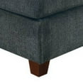 thumbnail image 5 of 37 Inches Fabric Upholstered Wooden Ottoman- Gray, 5 of 5