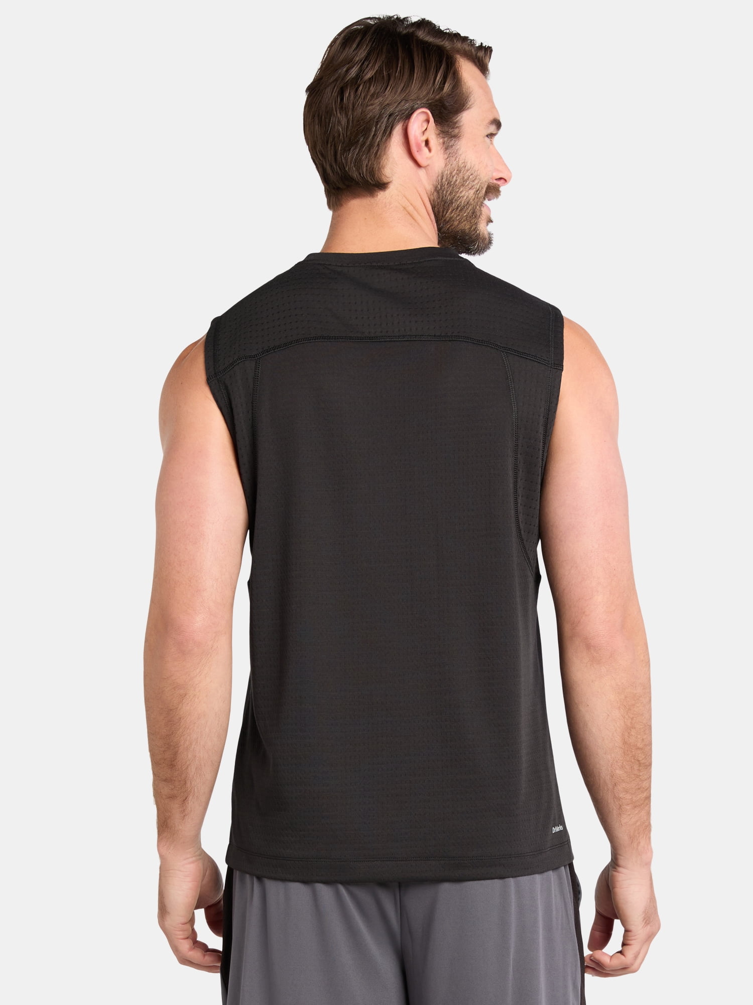 Athletic Works Men's and Big Men's Mixed Media Tank Top, Sizes XS-5XL