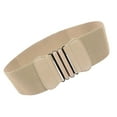 thumbnail image 2 of Cinturón de cintura ancha Zulema Fajín Beige para Mujer, 2 of 6
