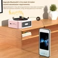 thumbnail image 6 of Bluetooth 5.3 Magnetic Tape Rotatable Speaker, Retro Wireless Record Player, Surround Sound, 800mAh Battery, 4H Usage, USB/T Flash Card/AUX Playback, Desktop Ornament, Gift Choice, 6 of 9