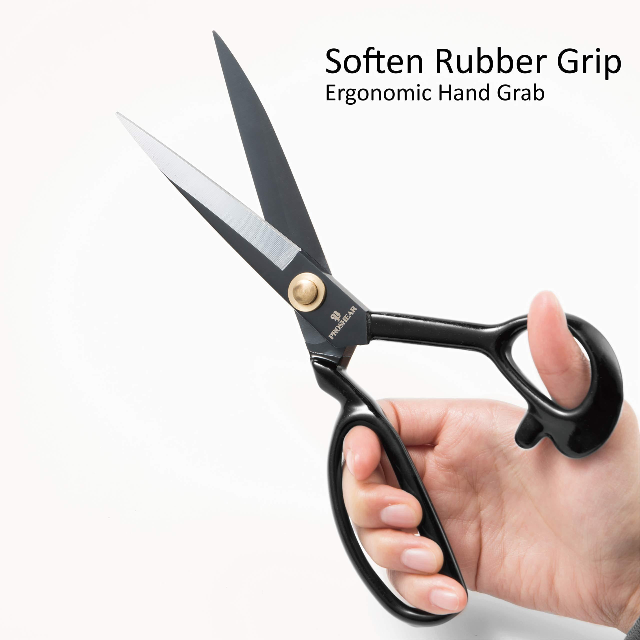 Proshear Fabric Scissors,Sewing Scissors,8 inch Heavy Duty Sewing Scissors for Leather Tailor,Tailoring Shears for Home Office Craft