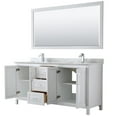thumbnail image 5 of Wyndham Collection WCV252572DEBCMUNSM70 Daria 72" Free Standing Double Vanity Set - Dark, 5 of 7