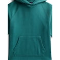 thumbnail image 2 of Weekend Academy Boys Fleece Hoodie with Short Sleeves, Sizes 4-18, 2 of 3