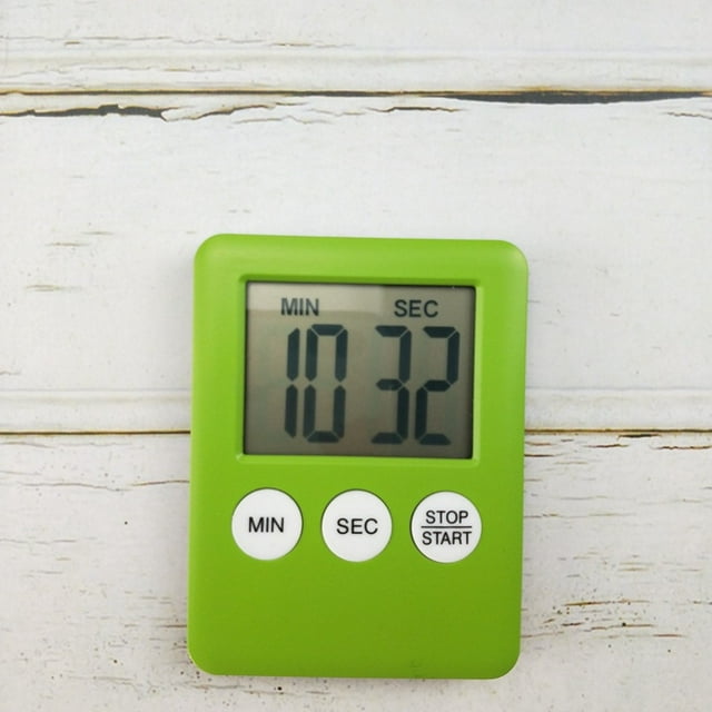 Korean colorful simple timer stopwatch student timer wl100 3 buttons Square timer