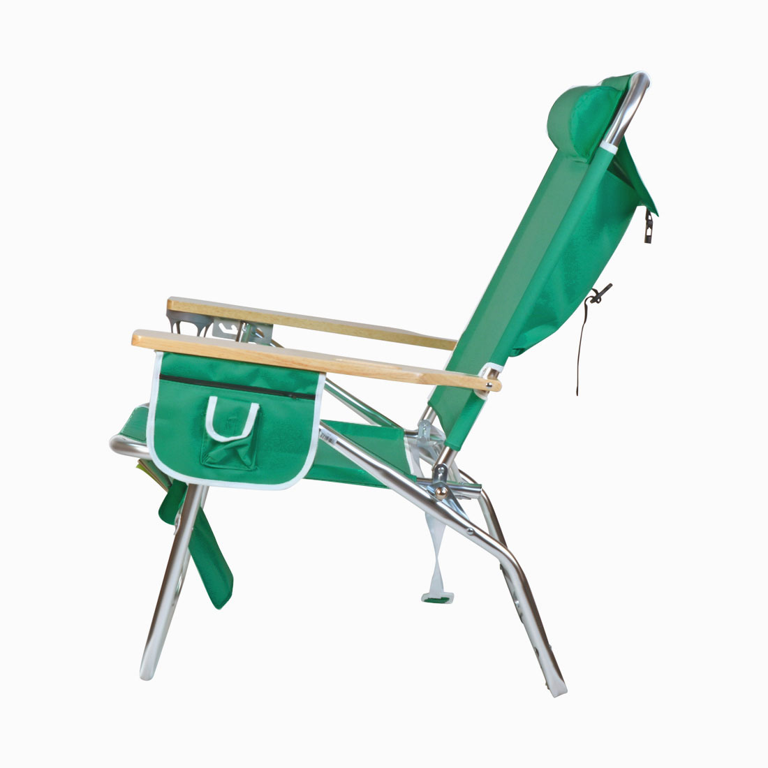 Big Jumbo 500 lbs XL Aluminum Heavy Duty Beach Chair for Big & Tall - 4 Reclining Positions - image 4 of 8