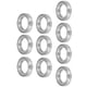 thumbnail image 2 of Piezas de polea para patines, rodamiento de bolas de acero inoxidable de alta velocidad de rotación, 10 Uds., S6906Z, 2 of 5