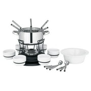 Trudeau 3in1 Lazy Susan Fondue Set