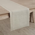 thumbnail image 4 of Tapete de mesa Solino Home Linen natural, 229 cm de largo, 100% lino, 4 of 7
