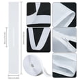 thumbnail image 3 of Muyoka Sello de ventana para aire acondicionado portátil AC móvil Tela de sellado suave Parada de aire caliente Esclusa de aire sellada a prueba de agua con sujetador adhesivo Muyoka Hogar, 3 of 6