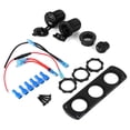 thumbnail image 2 of Dual USB Power Charger, Car Charger, Replacement  Socket, 12V for Yachts Vehicles with Blue LED Car Electronic, 2 of 7