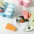 thumbnail image 4 of Moules à Glace en Silicone 10 Pcs Réutilisables Sans BPA Démoulage Facile avec Bâtons pour Enfants, 4 of 8