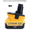 thumbnail image 2 of Adaptador de batería DCA1820 compatible con 18 V-20 V para 20 V como máximo, 2 of 7