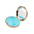 thumbnail image 1 of pitrice Travel Retainer Case with Mirror Mouth Guard Case Protection with Vent Holes Champagne Gold, 1 of 8