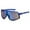 Blue Frame With Blue Lens XL, variant on Wrap Around XL Large Men Mirror Len Fishing Cycling Day Driving Sport Sunglasses
