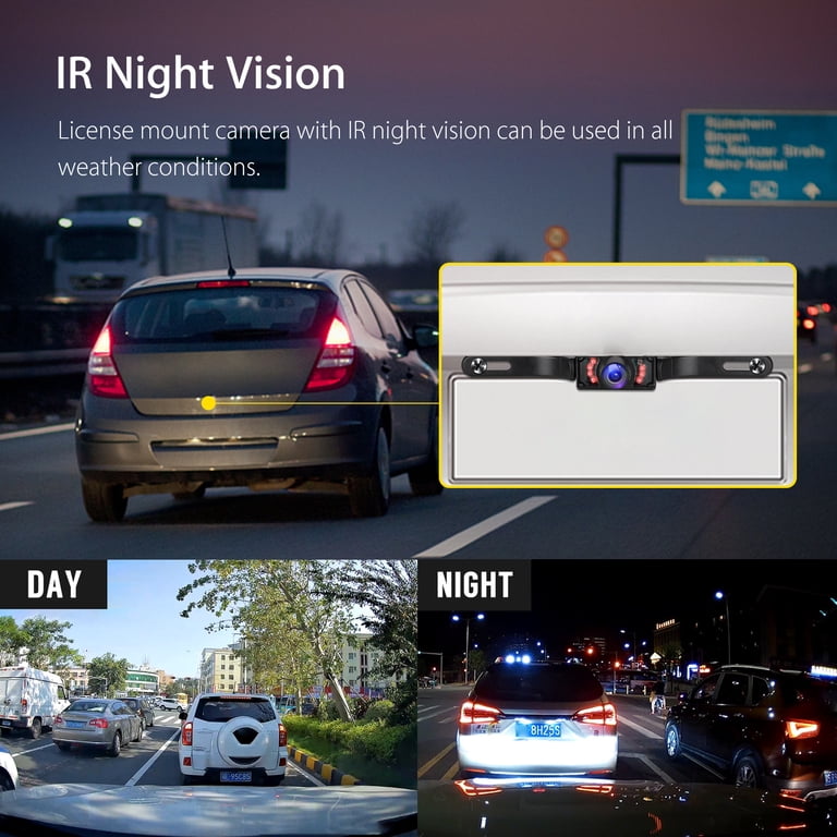 EEEkit 4.3" Backup Camera Monitor Kit, IP67 Waterproof photo 3
