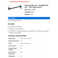 thumbnail image 2 of Front Sway Bar Link - Compatible with 2017 - 2018 Toyota Yaris iA, 2 of 2