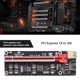 thumbnail image 3 of VER009Splus Tarjeta adaptadora PCI Express Riser PCIe 1X a 16X SATA 15P a 6P, 3 of 9
