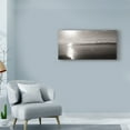 thumbnail image 3 of Trademark Fine Art 'Lighthouse Sound Black and White' Canvas Art by Sue Schlabach, 3 of 3