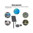 thumbnail image 5 of Exquisite 180l/h Solar Power Fountain Pump Water Pump For Bird Bath Garden Backyard Pool Solar Powered Water_Perfect Gift, 5 of 5