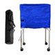 thumbnail image 5 of Carro rodante para pelotas deportivas con bolsa, carro plegable para guardar pelotas de gimnasio, recogedor de pelotas para Azul, 5 of 8