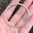 thumbnail image 2 of Pulsera Base De Plata Clásica DIY Cadena Desnuda 925 Charms Pulseras (Sin Caja) Gao Jiahui unisex, 2 of 2
