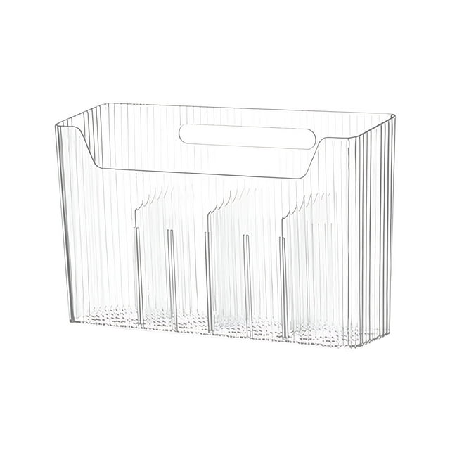 Home Savings and Storage Items Clearance!Pcksrro Kitchen Cabinet Door Storage Box Wall Mounted Non Perforated Cabinet With Plastic Wrap Hanging Rack Inside Bathroom and Toilet Storage