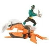 Power Ranger Zord Vehicle w/ Figure, BeetleZord with Green Ranger Multi-Colored