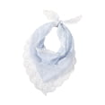 thumbnail image 2 of Blue Wide Elastic Head Bands Lace Moisture Wicking Athletic Cotton Terry Cloth Sweatband for Tennis, Basketball, Running, Gym, Working Out One Size, 2 of 6