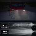 thumbnail image 4 of 2025 Latest Model 4x6 Inch LED Headlights 45W 932V DC IP68 Waterproof White Red, 4 of 4