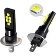 thumbnail image 2 of LAICAIW 2x H1 LED Fog Light Bulb Advanced 3030 SMD Bright Colorful Daytime Running DRL Lamp, Golden Yellow, 2 of 7