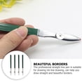 thumbnail image 2 of 2 Pieces Fine Line Masking Fluid Pen Art Ink Pens Graphic Green, 2 of 8