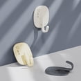 thumbnail image 5 of Portable Sturdy Adhesive Wall Hook Without Damage Nails Needed Picture Hangers Waterproof for Bathroom Kitchen Office, 5 of 8