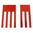 thumbnail image 2 of Tachiuwa Clés Tops Réparation PVC Accessoires Remplacement Clavier Instruments Rouge, 2 of 7