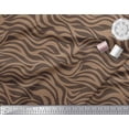 thumbnail image 2 of Soimoi Brown Cotton Jersey Fabric Wild Animal Skin Print Fabric by The Yard 64 Inch Wide, 2 of 3
