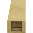 thumbnail image 4 of Ekena Millwork 5"W x 10"D x 10"H Imperial Rough Cedar Woodgrain TimberThane Knee Brace, Primed, 4 of 6