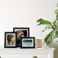 Gallery Wall Black Photo Frame Set of 4, 8x10 Durable MDF Wood Frames