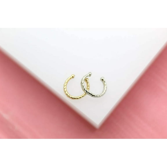 Gold Filled Tiny Ear Cuff Earrings