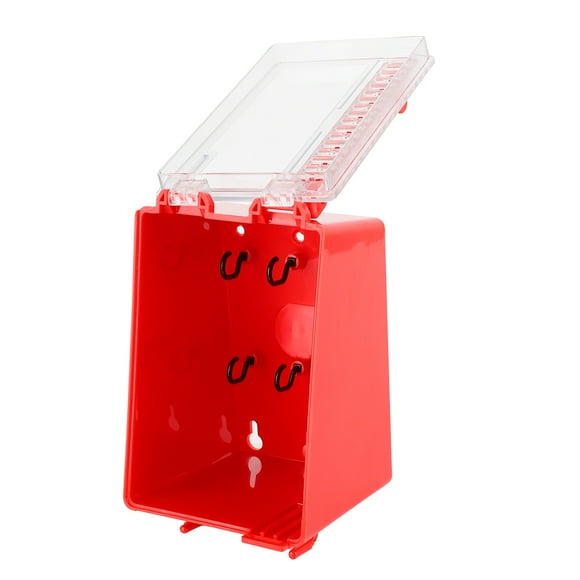 Caja de llaves con cerradura colgante caja de cerradura multifuncional de 8 dígitos para fábrica industrial