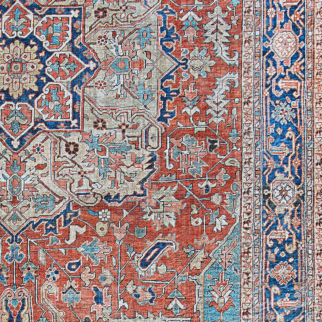 Couristan Pasha Heriz Ruby Area Rug