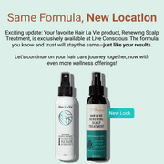 Live Conscious Hair La Vie Renewing Scalp Treatment Spray, Volumizing & Strengthening, 4 fl oz