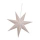 thumbnail image 1 of Pantalla de lámpara de estrella hueca con luces LED de cadena, pantalla de lámpara colgante decorativa 45 centímetros, 1 of 9
