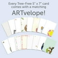 thumbnail image 4 of Tree-Free Greetings 16 Pack Card Assortment with Matching Envelopes,Eco Friendly,Made in USA,100% Recycled Paper,5x7,Thinking of You Collection, 4 of 7