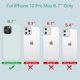 thumbnail image 2 of Compatible with iPhone 12 Pro Max Case 6.7 inch [Soft Anti-Scratch Microfiber Lining], Liquid Silicone Case Gel Rubber Full Body Protection Shockproof, 2 of 4