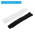 thumbnail image 3 of Unique Bargains Anti Skid Sweatband Badminton Tennis Racket Towel Grip Overgrip, Black/White 2 Pack, 3 of 6